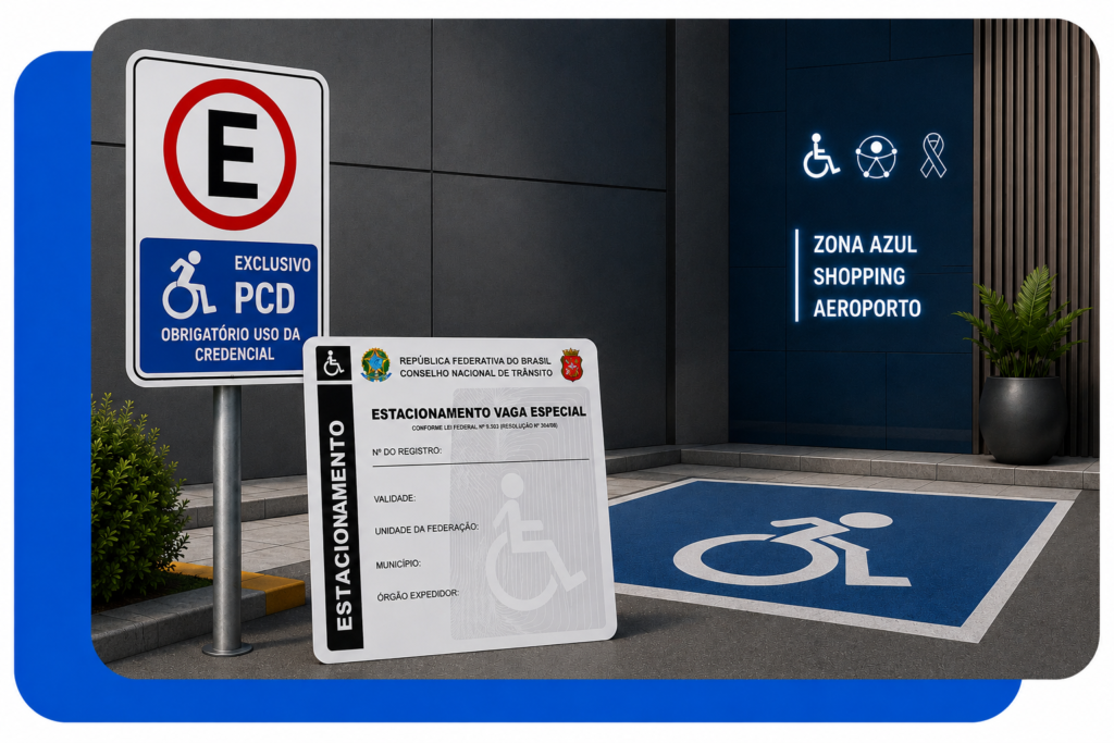 Credencial de Estacionamento para PcD